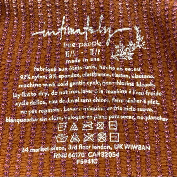 NEW Free People Washed Seamless Crop, XS/S - Picture 13 of 14